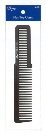Flat Top Comb, Black