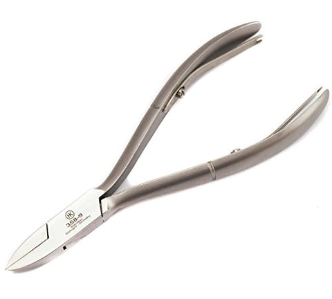 HK-Manicure Corner length, 130 mm,  Straight edge, pierced Double spring, stainless