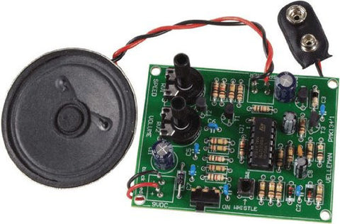 Steam Engine Sound Generator with Whistle, 3.9 x 3.3"