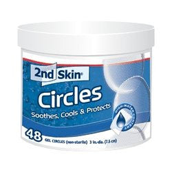 2nd Skin Dressing (non-sterile) - 3" Circles (Jar 48)