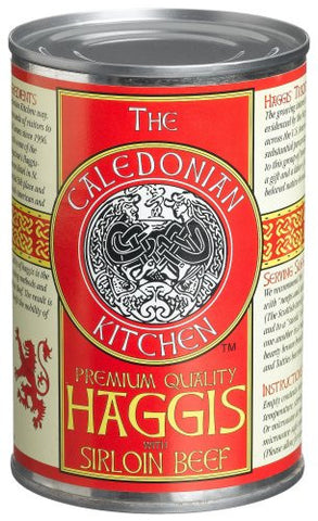 CALEDONIAN KITCHEN Sirloin Beef Haggis 14.5oz cans