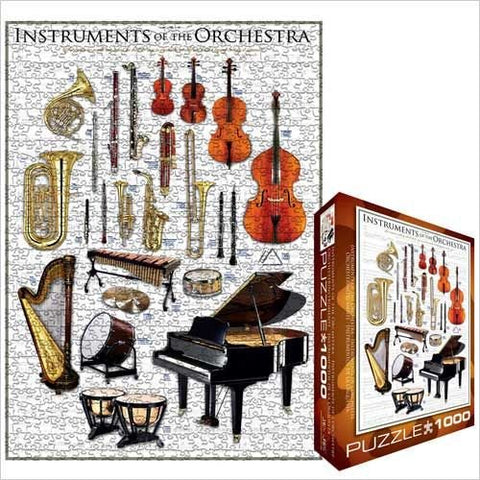 Instruments of the Orchestra 1000 pc 10x14 Box, Puzzle