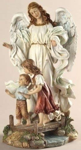 Joseph Studio 10" Classic Guardian Angel Statue