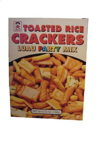 Umeya Rice Crackers Luau Mix 4.75oz