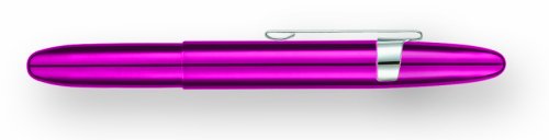 Bullets Space Pens Translucents Fuchsia Flurry Bullet Space Pen with Chrome Clip