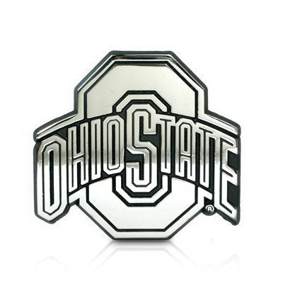 Ohio State Shiny Chrome Emblem
