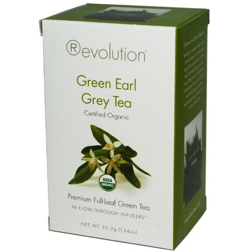 ORGANIC EARL GREY GREEN TEA 16 COUNT