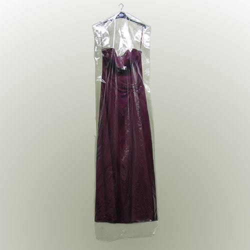 Clear Polythene Clothes Covers, 100 gauge, 183cm (72 Inches) Long