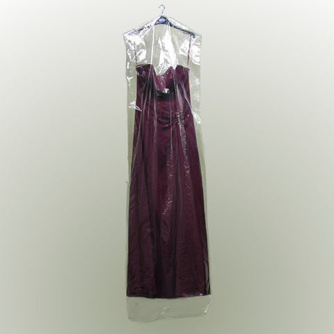 Clear Polythene Clothes Covers, 100 gauge, 183cm (72 Inches) Long