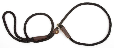 Mendota Small Slip Lead - Black, 3/8" x 6'