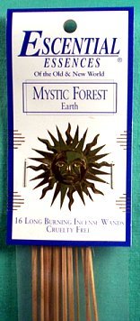 Escential Essences Incense 11" Sticks - Mystic Forest, 16 per pack