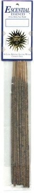 Escential Essences Incense 11" Sticks - Amber Flame, 16 per pack