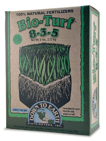 All Natural Fertilizer Bio-Turf 8-3-5 - 6lb