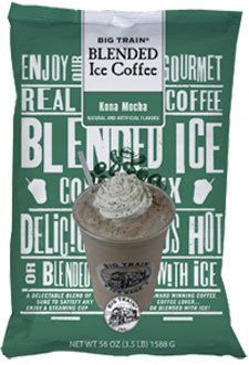 Big Train Blended Ice Coffee Mix Kona Mocha  3.5 lb