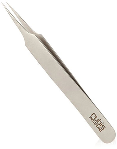 Rubis 3-3/4" Needlenose Tweezer