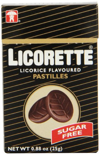 Ferndale - Licorette Sugarfree Licorice Pastilles 25g