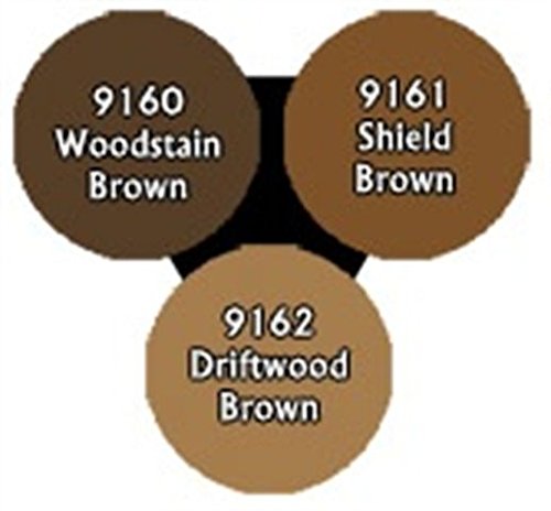 Reaper Paints - Grey Browns Triad