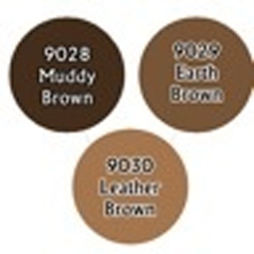 Reaper Paints - Warm Deep Browns Triad