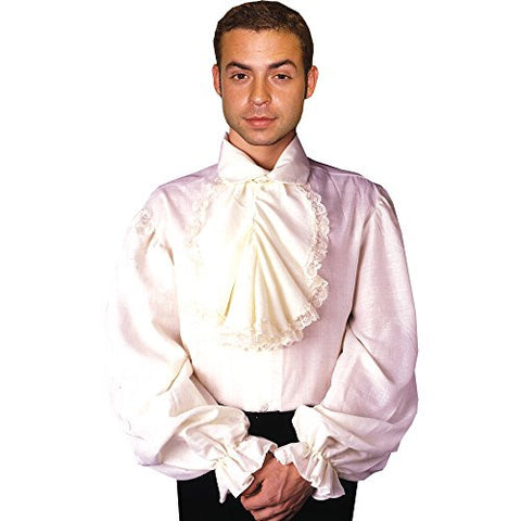 Colonial/Cavalier Pirate Shirt (White) - Extra Large