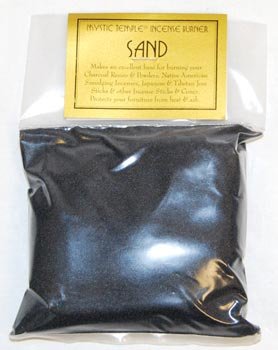 Colored Ritual Sand - 1 lbs bag - Black