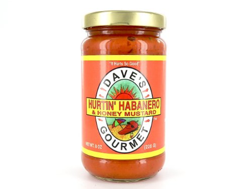 Dave's Hurtin' Habanero and Honey Mustard 8 oz (not in pricelist)