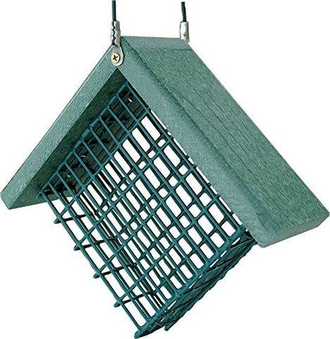Audubon Going Green Suet Feeder 3.25”D X 9.7”W X 8.4”H