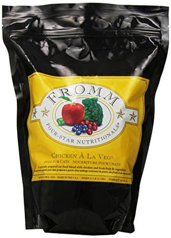 4STAR CAT CHICKEN A LA VEG 2.5LB BG