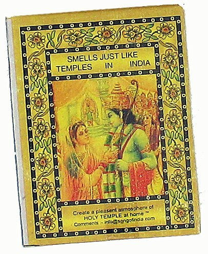 Song of India Temple Incense Cones, 25/box
