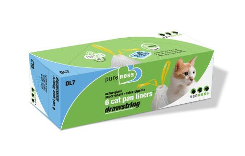 Van Ness Drawstring Cat Pan Liner Extra-Giant