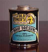 Horse Grooming Solutions - Old Timer's Hoof Dressing - Quart with Applicator
