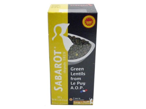 Sabarot French Le Puy Green Lentils, 500g
