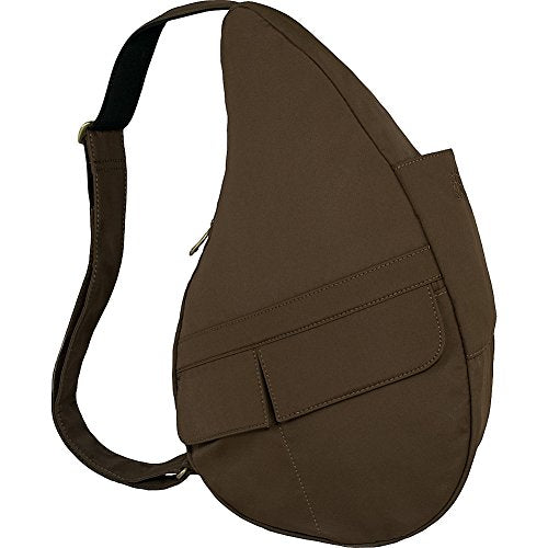 Microfiber Healthy Back Bag, Chocolate, Small