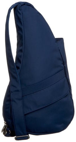Microfiber Healthy Back Bag, Midnight Blue , Small
