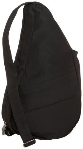 Microfiber Healthy Back Bag, Black, Medium