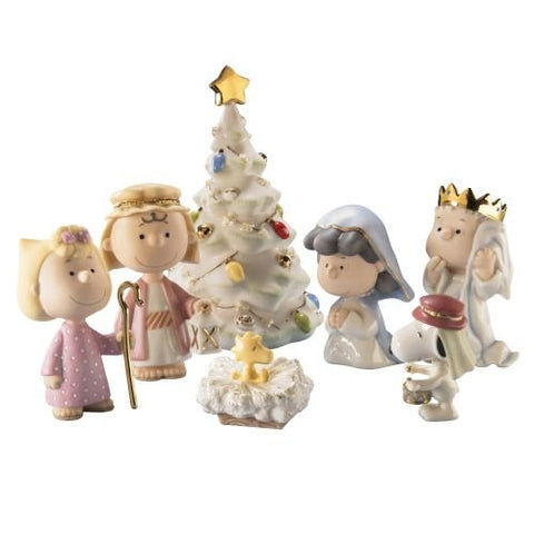 PEANUTS 5-piece Christmas Pageant Figurine