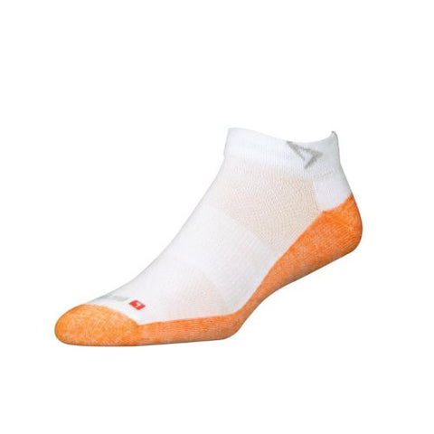 Maximum Protection Run Mini Crew - White/Orange, M