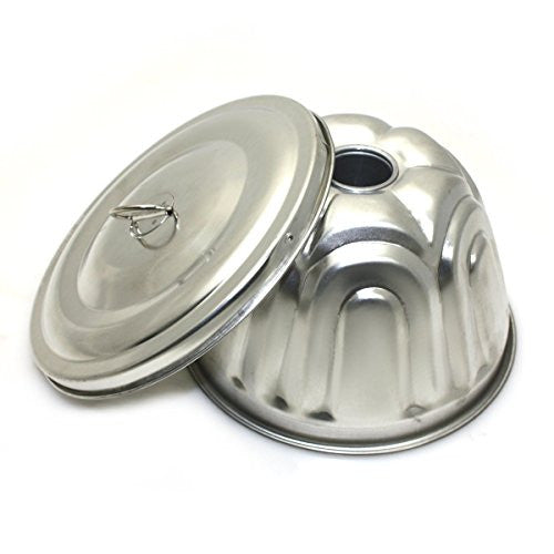 Cathedral Steamed Pudding Mold with Lid, 5 Cup Capacity