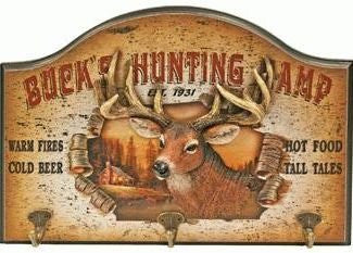 Hunting Camp Deer Sign