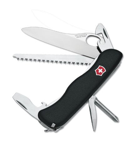 Victorinox Original Swiss Army Knives One-Hand Trekker NS Black