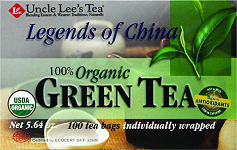 Legends of China Organic Green 100ct