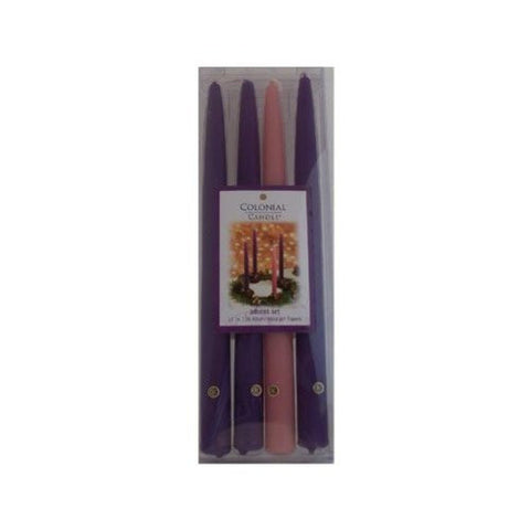 Advent Candles 12" Handipt Gift Set