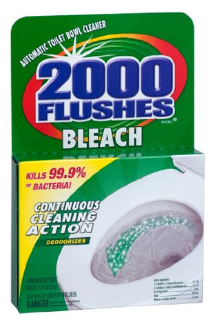 2000 Flushes Bleach, Single Pack