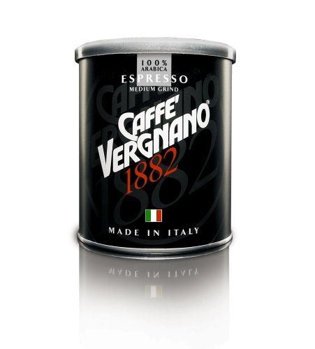 Caffe Vergnano Espresso Medium Ground Can 8.8oz