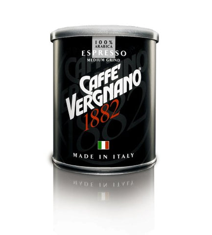 Caffe Vergnano Espresso Medium Ground Can 8.8oz