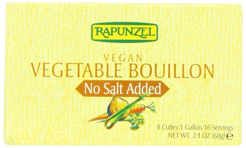 Vegetable Bouillon with No Salt Added - 2.4 oz (8cubes/pack)