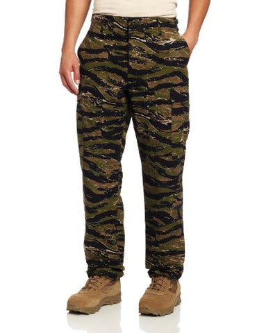 Genuine Gear BDU Trouser (60/40 Cotton/Poly Ripstop) XL Long (Asian Tiger Stripe)