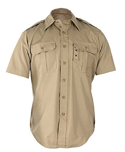 Tactical Dress Shirt - Short Sleeve 3XL Regular (Khaki)