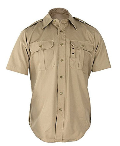 Tactical Dress Shirt - Short Sleeve 3XL Regular (Khaki)