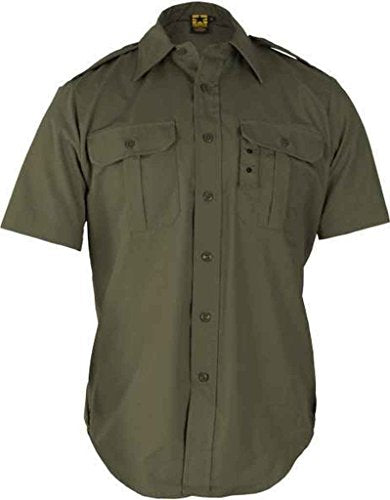 Tactical Dress Shirt - Short Sleeve XL Regular (Olive)