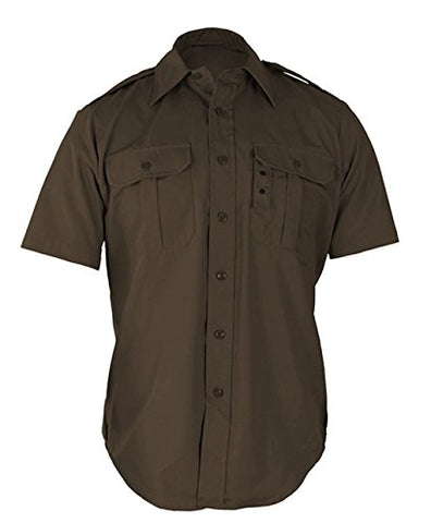 Tactical Dress Shirt - Short Sleeve XXL Regular (Sheriff Brown)
